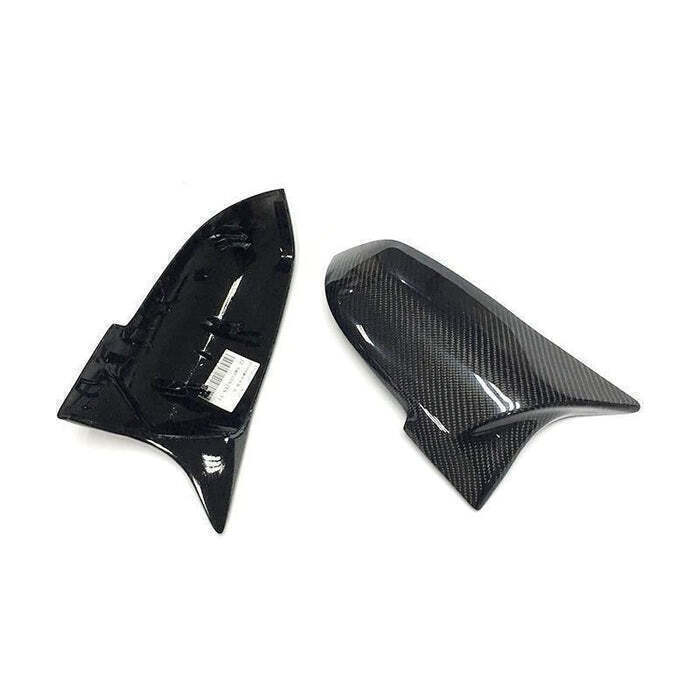 BMW M Style 3D Carbon Fibre Mirror Caps For 1 2 3 4 Series