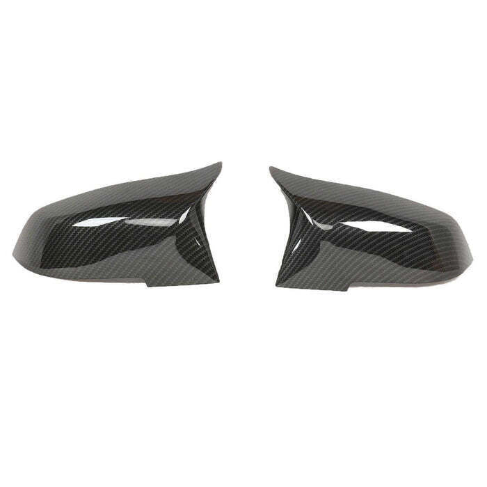 BMW M Style 3D Carbon Fibre Mirror Caps For 1 2 3 4 Series