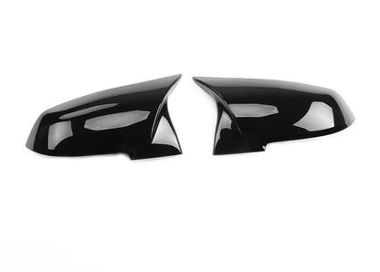 BMW M Style Gloss Black Mirror Caps For 1 2 3 4 Series