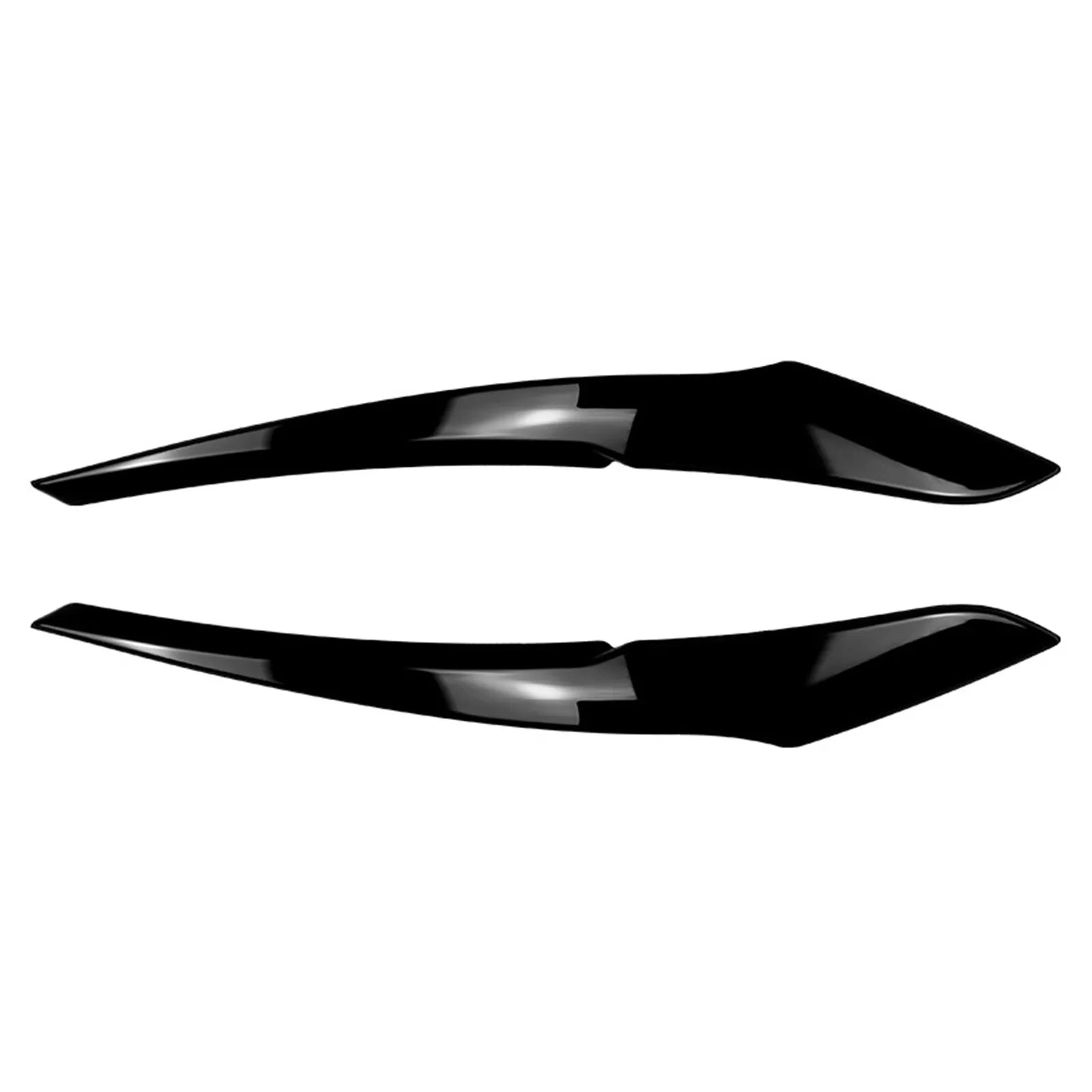 BMW 1 Series F20 Gloss Black Eyebrow Eyelid Covers (11-14)